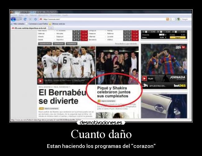 Cuanto daño - Estan haciendo los programas del corazon