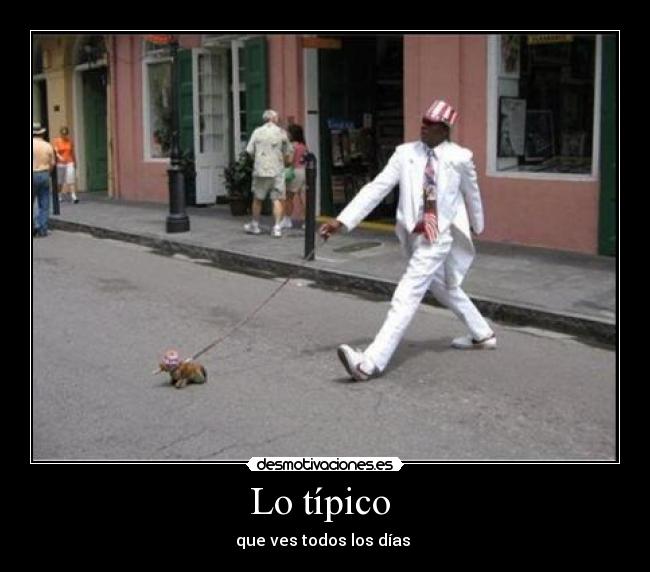 Lo típico -
