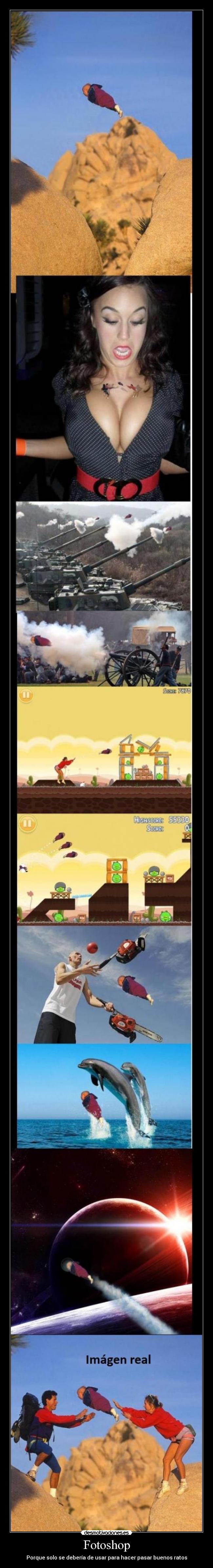 Fotoshop - Porque solo se debería de usar para hacer pasar buenos ratos