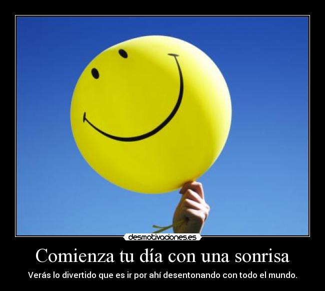 carteles sonrisa smile desmotivaciones