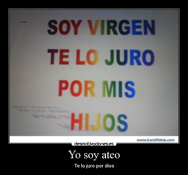 Yo soy ateo -