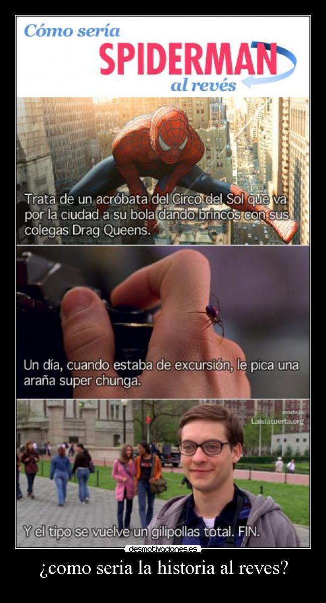 ¿como seria la historia al reves? - 