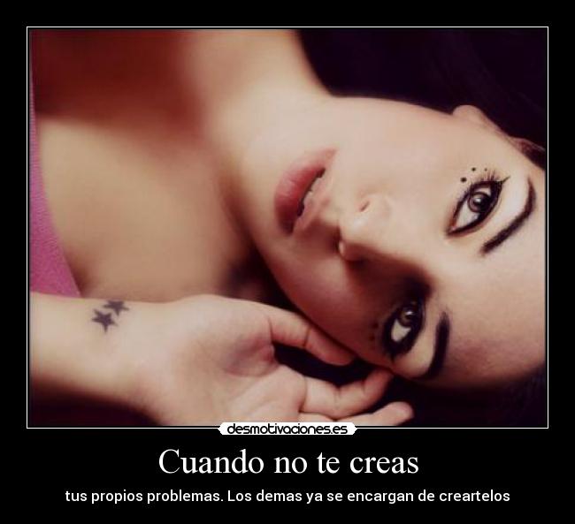 Cuando no te creas - 