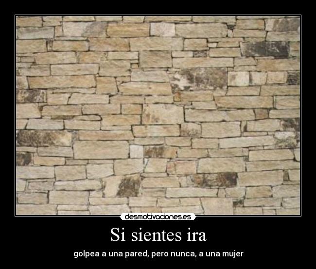 carteles muro pared golpear desmotivaciones