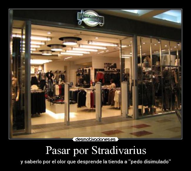 carteles stradivarius olor desmotivaciones