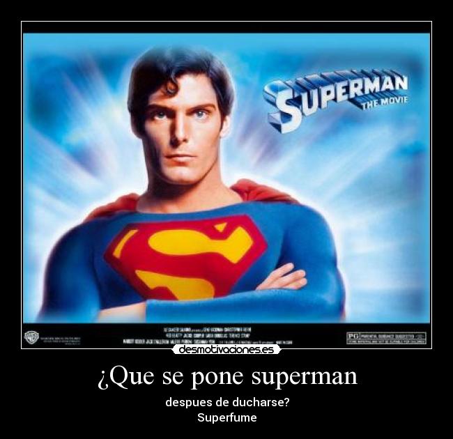 ¿Que se pone superman - 