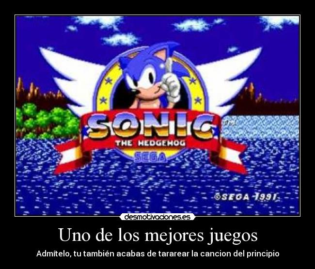 Uno de los mejores juegos - Admítelo, tu también acabas de tararear la cancion del principio