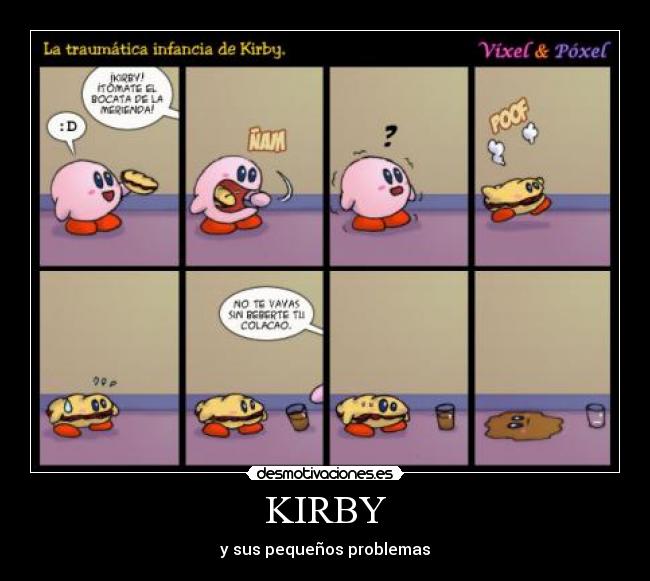 KIRBY - y sus pequeños problemas