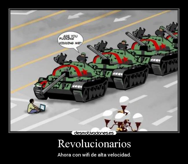 Revolucionarios - Ahora con wifi de alta velocidad.
