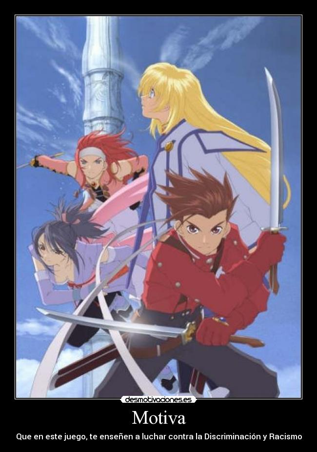 carteles tales symphonianintendo game cube namco desmotivaciones