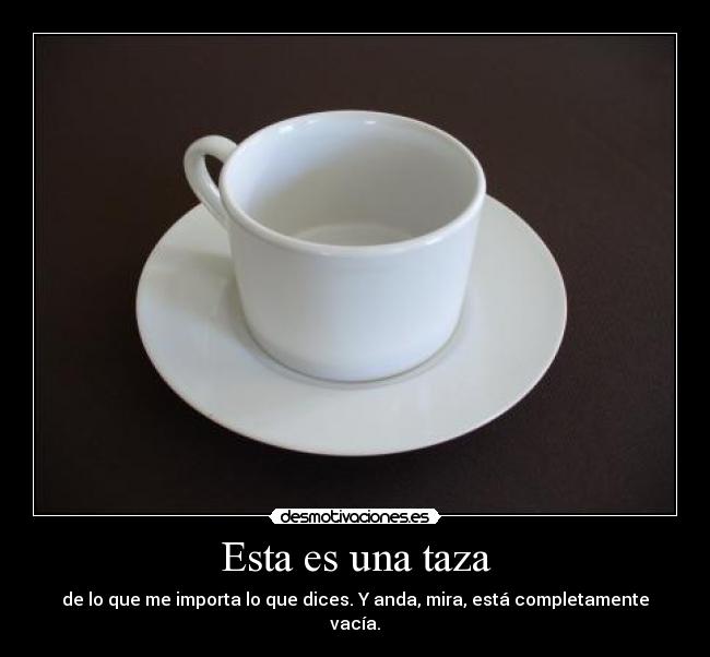 Esta es una taza - 