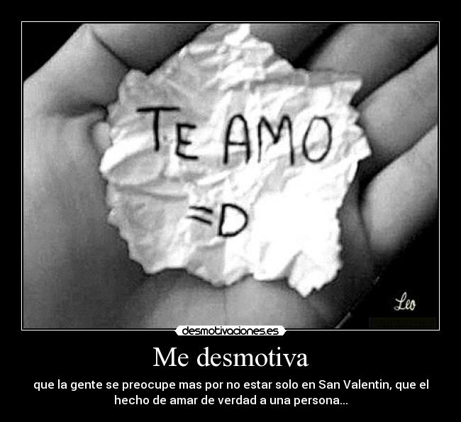 Me desmotiva - 