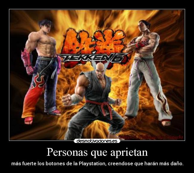 Personas que aprietan -