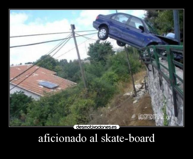 aficionado al skate-board -