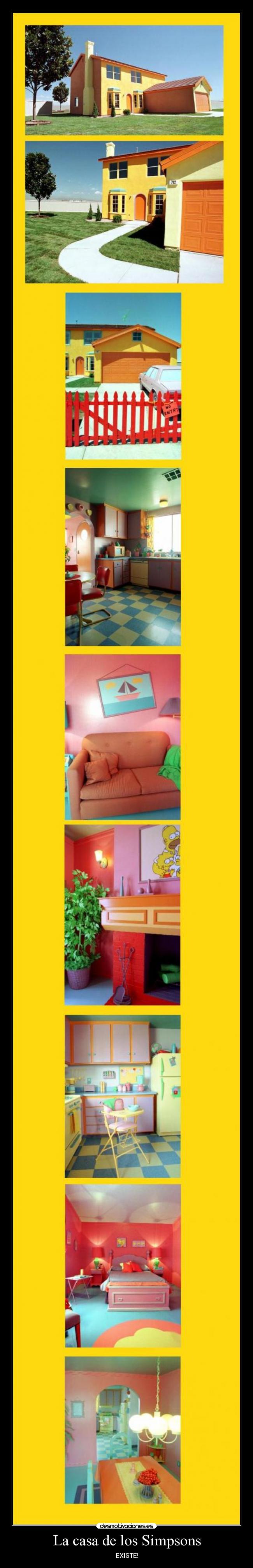 La casa de los Simpsons - EXISTE!