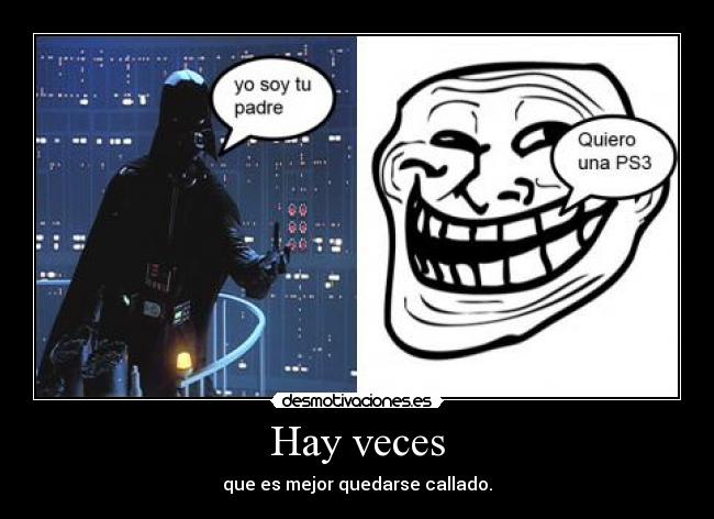 Hay veces -