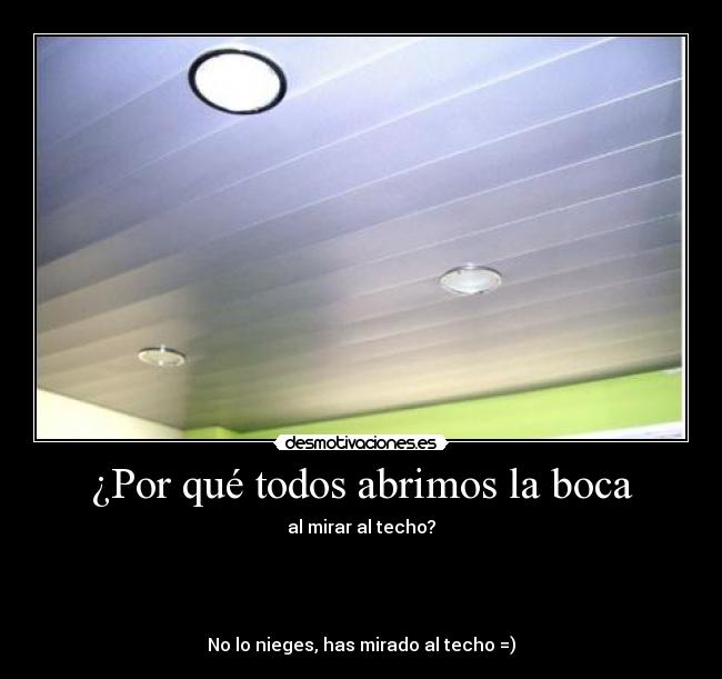 ¿Por qué todos abrimos la boca - 