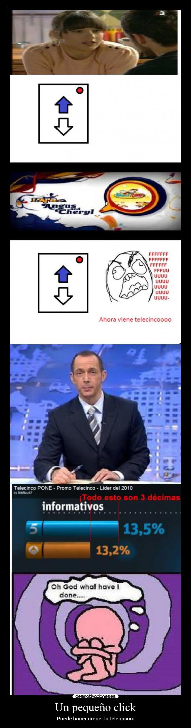 carteles telemierda desmotivaciones