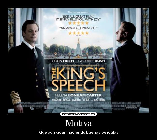 Motiva - Que aun sigan haciendo buenas películas