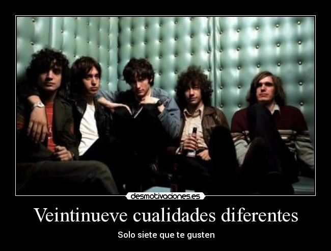 Veintinueve cualidades diferentes - 