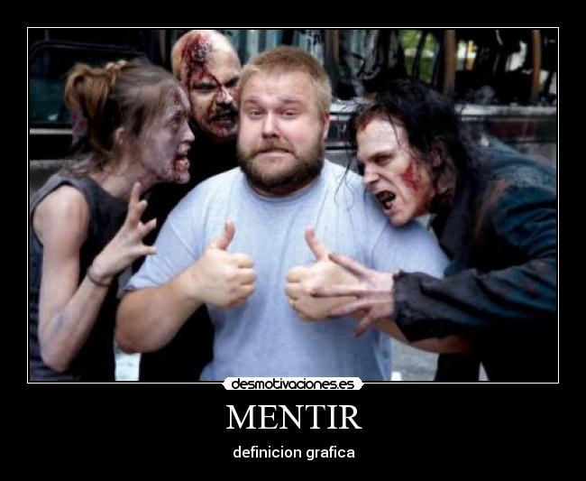 MENTIR - definicion grafica