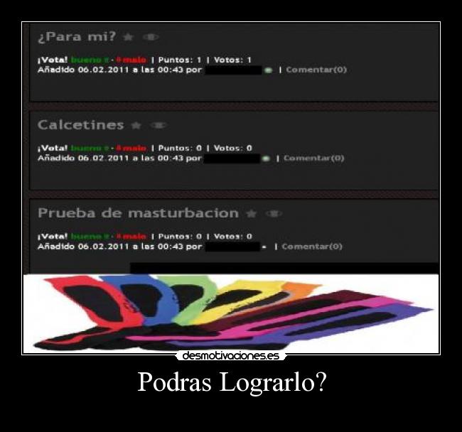 Podras Lograrlo? -