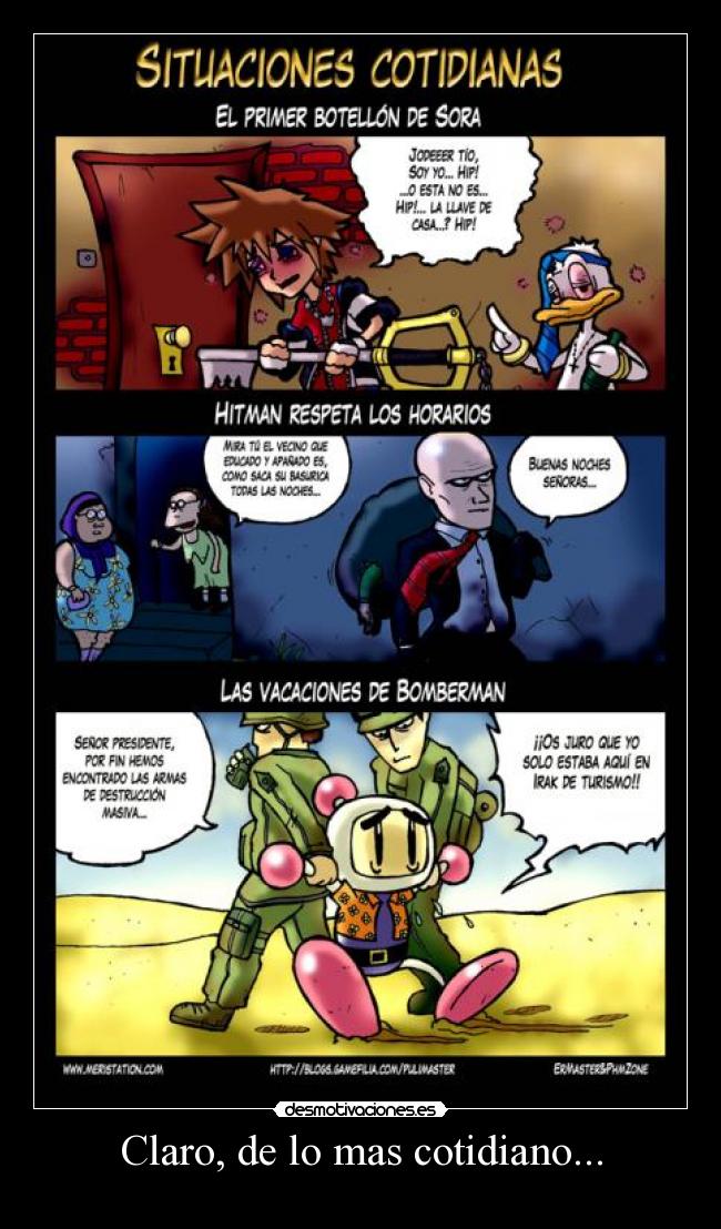 Claro, de lo mas cotidiano... - 