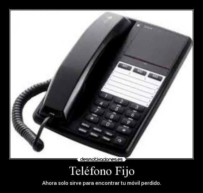 Teléfono Fijo -