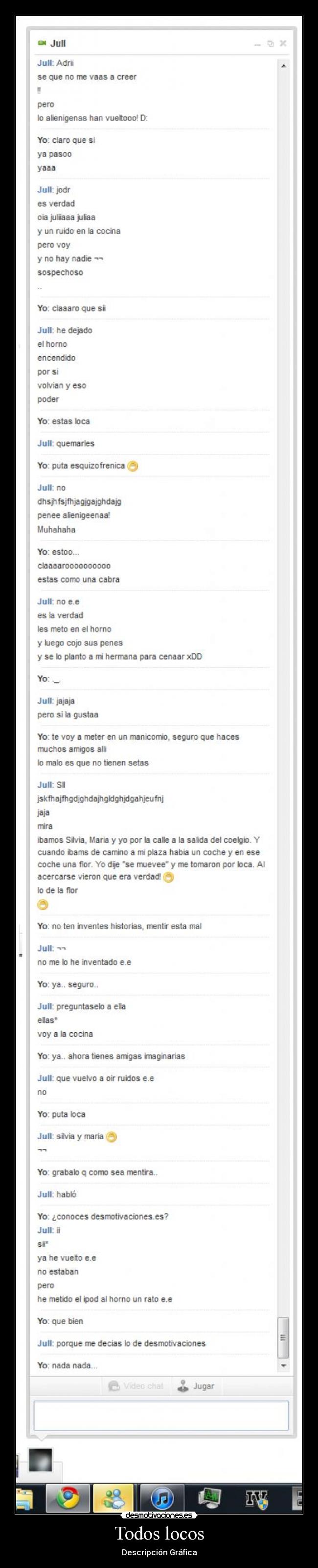 carteles todos locos descripcion grafica desmotivaciones