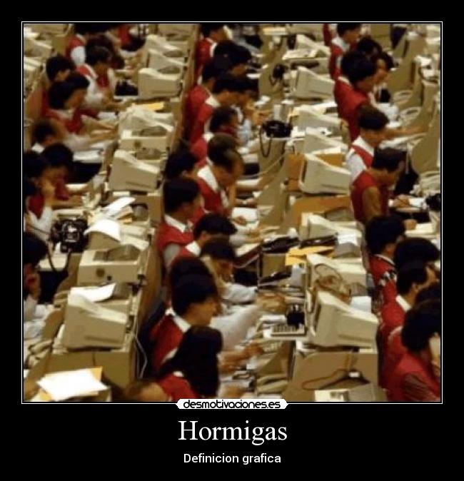 Hormigas - Definicion grafica