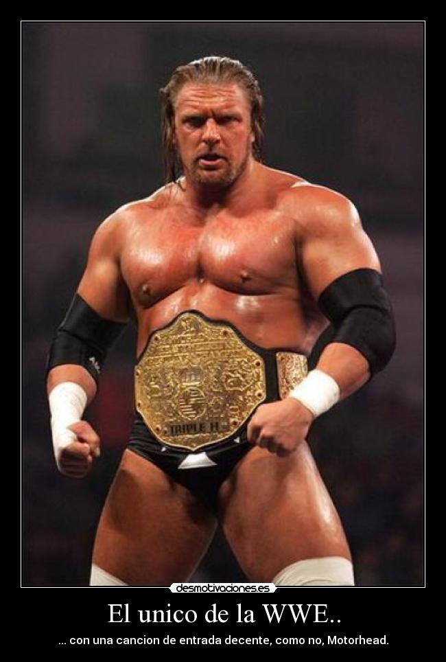El unico de la WWE.. - 