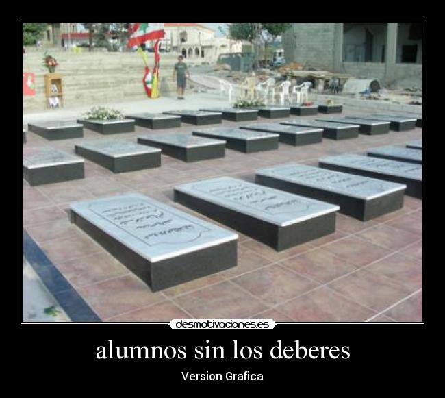 alumnos sin los deberes - Version Grafica