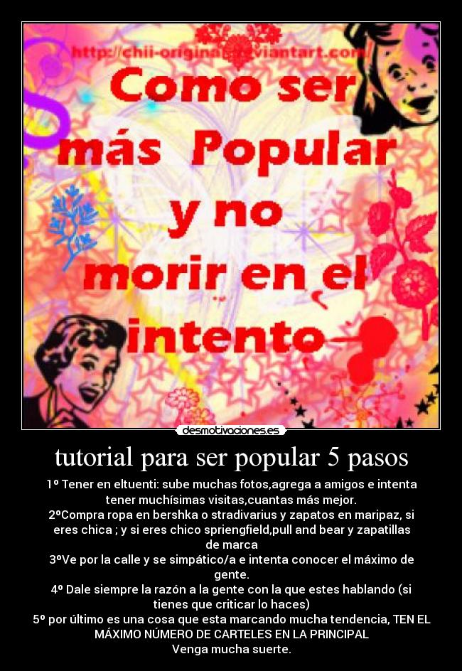 carteles tutorial desmotivaciones