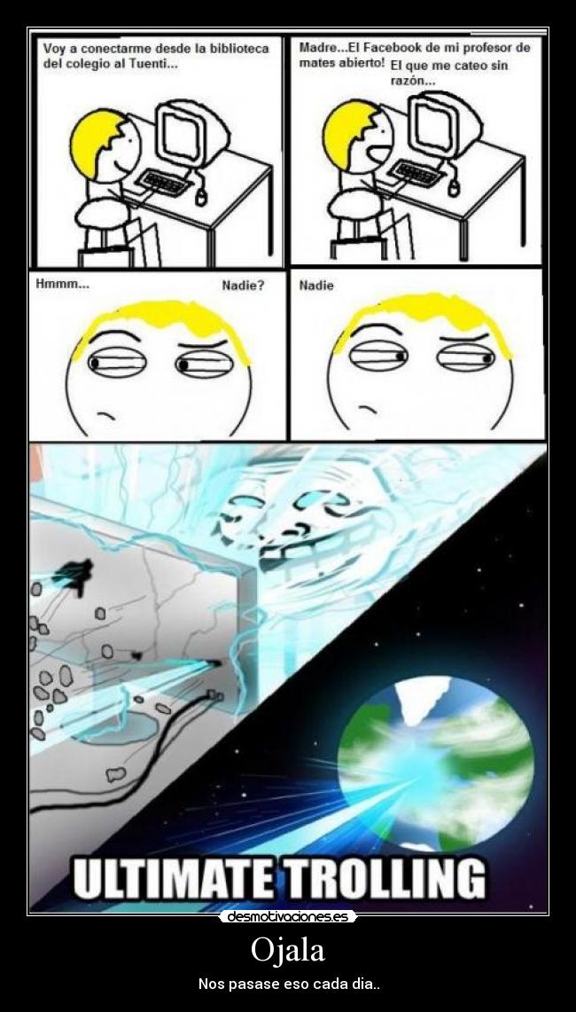 Ojala - Nos pasase eso cada dia..