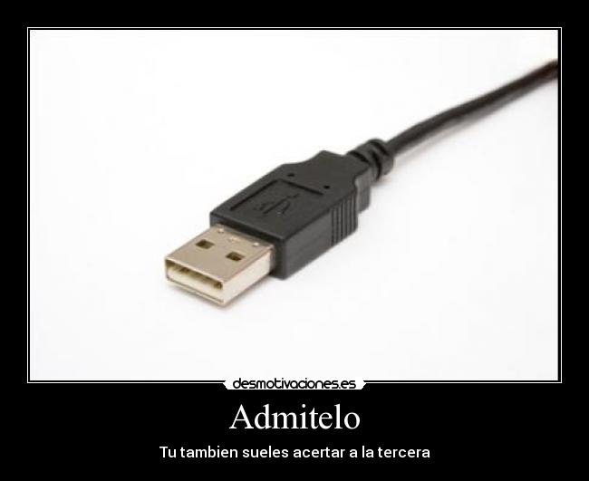 Admitelo - Tu tambien sueles acertar a la tercera