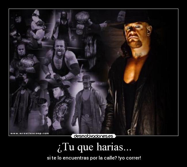 ¿Tu que harias... -