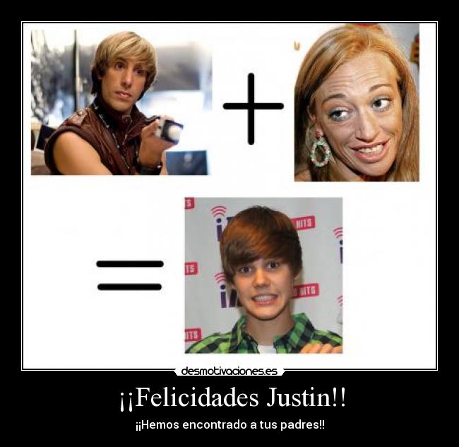 ¡¡Felicidades Justin!! - ¡¡Hemos encontrado a tus padres!!
