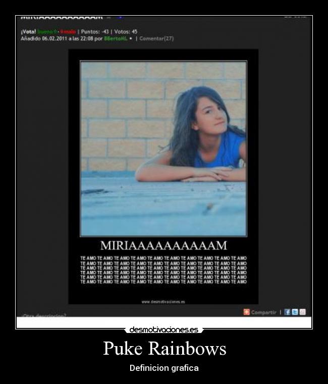 Puke Rainbows -