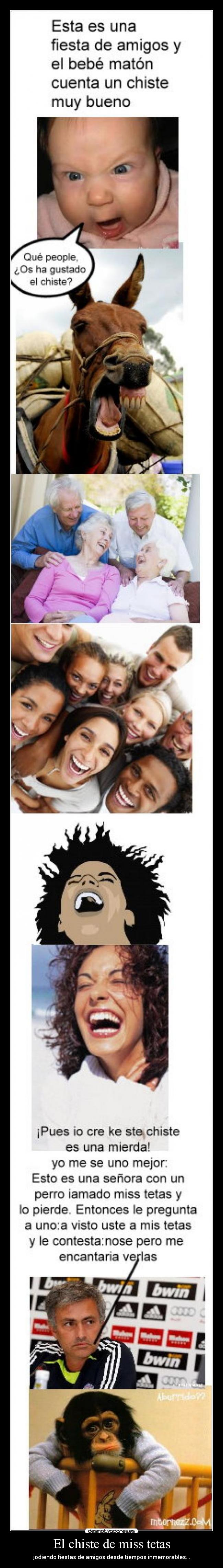 El chiste de miss tetas -