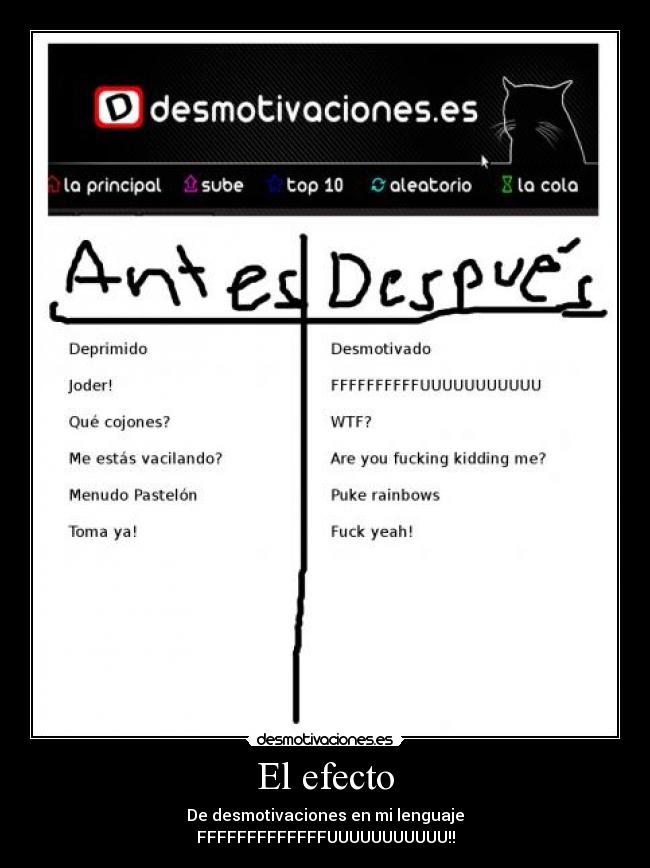 El efecto - 