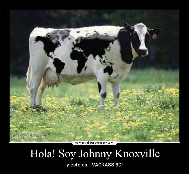 Hola! Soy Johnny Knoxville -