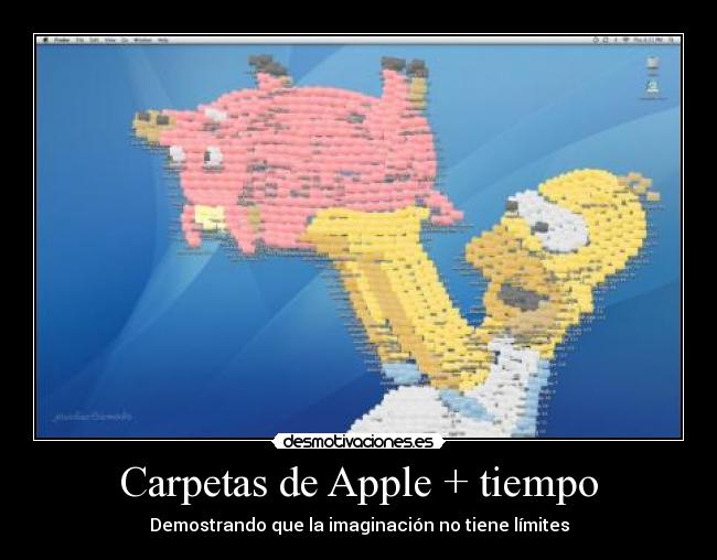 Carpetas de Apple + tiempo - 