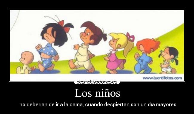 Los niños -