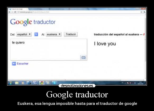 Google traductor -