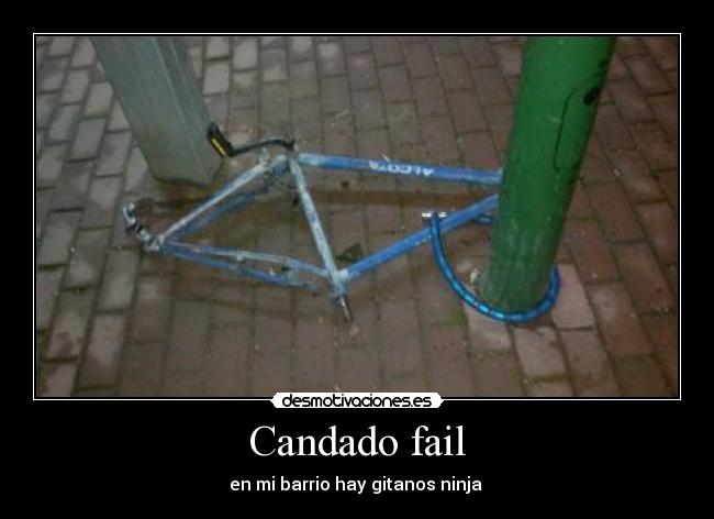 Candado fail -
