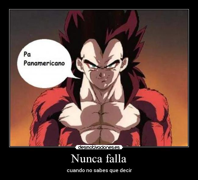 Nunca falla -