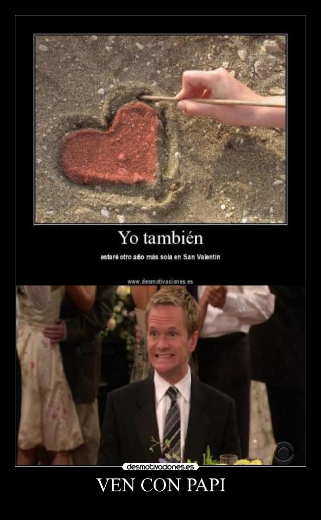 carteles barney stinson desmotivaciones