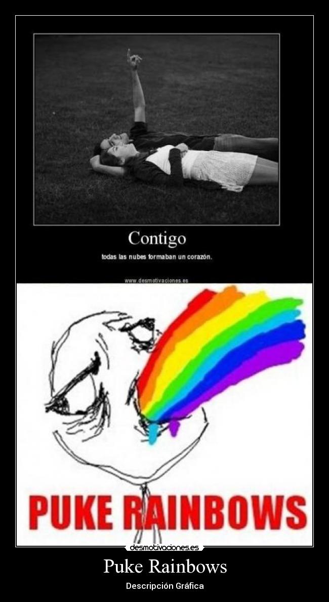 Puke Rainbows - Descripción Gráfica
