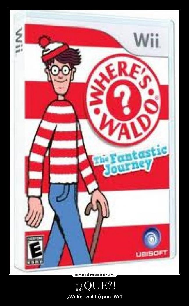 ¡¿QUE?! - ¿Wal(o -waldo) para Wii?