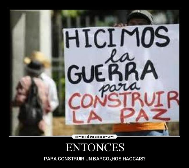 ENTONCES - PARA CONSTRUIR UN BARCO¿HOS HAOGAIS?